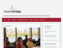 Tablet Screenshot of bostonbridge.org